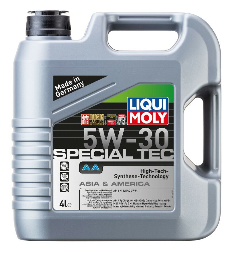 Синтетическое моторное масло LIQUI MOLY Special Tec AA 5W-30