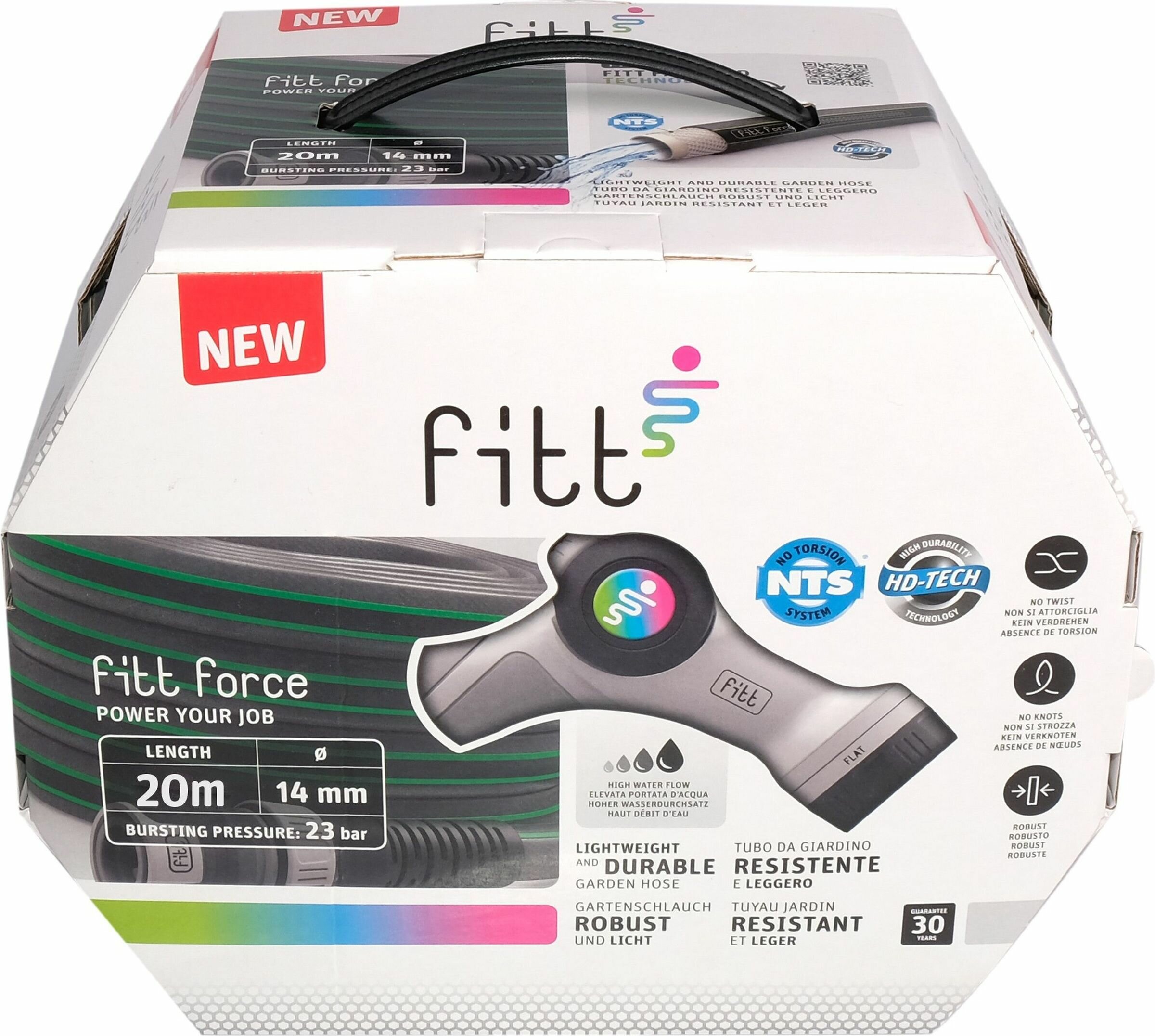 Шланг для полива FITT S.p.A. Force 1/2 дюйма 20 м