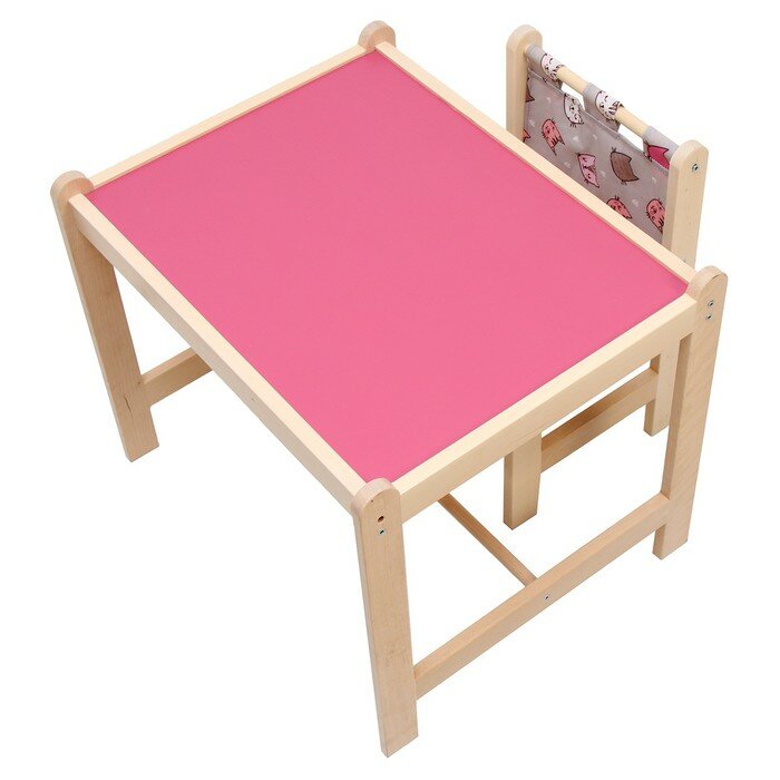 Набор детской мебели: стол + стул "Каспер", "Котята сиреневые" 9397028 - фотография № 2