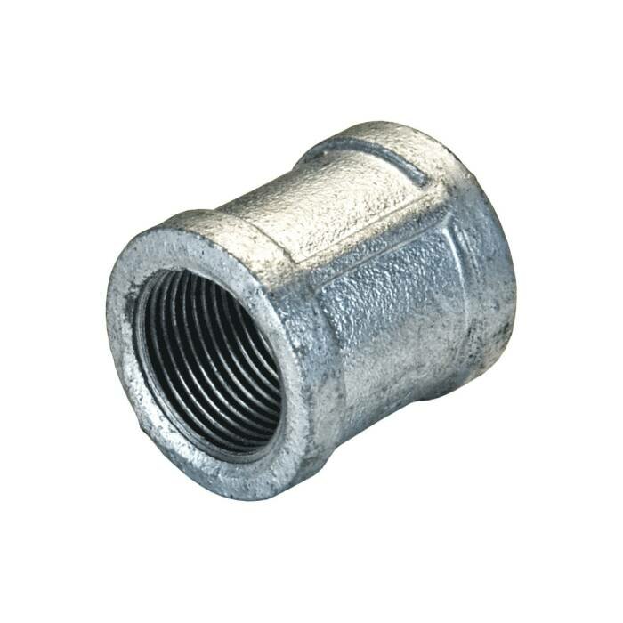 фото Муфта чуг прямая оц Ду40 (1 1/2") ВР, FITTEX PLUS 127-3549 (1 шт.)