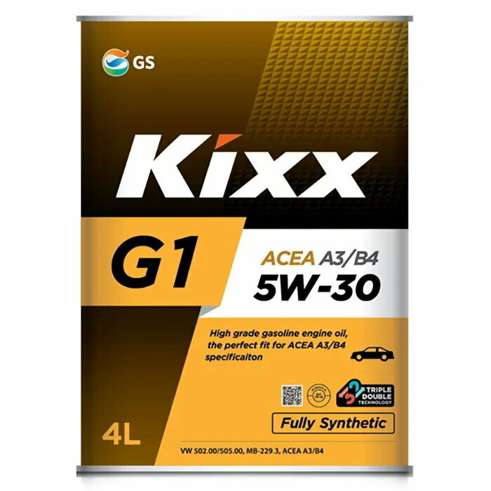 Масло моторное Kixx G1 A3, B4 5W-30 , 4л