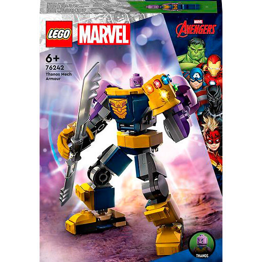 Конструктор LEGO Super Heroes, Thanos Mech Armour 76242