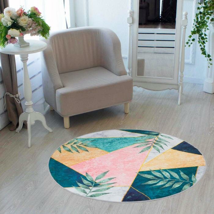 фото Ковер Этель "Бали" d 120 см, 700г/м2г