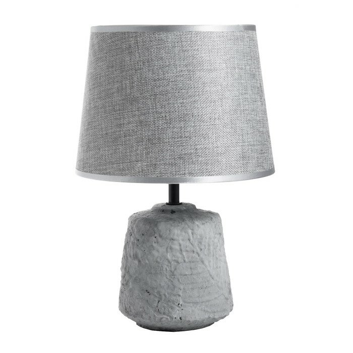 Настольная лампа "Вурст" Е14 40Вт серый 30х30х33см - фотография № 7