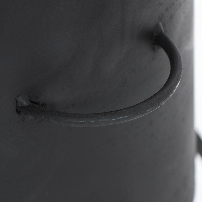 Печь под казан с трубой, дверцей, съемные ножки, 10 л, сталь - 2 мм - фотография № 4