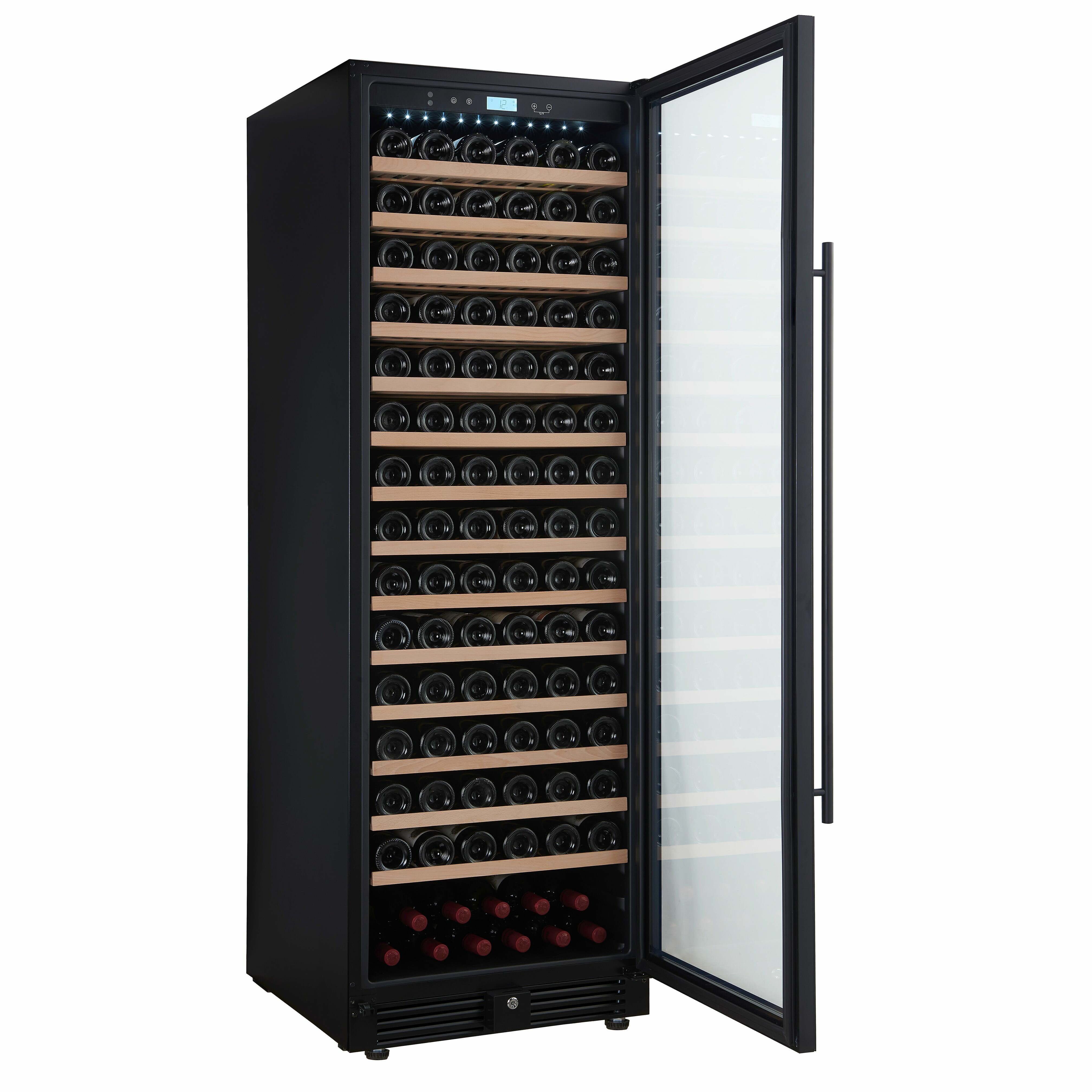 Винный шкаф Cellar Private CP165-1TB, встраиваемый, однотемпературный, 165бут, черный. - фотография № 7