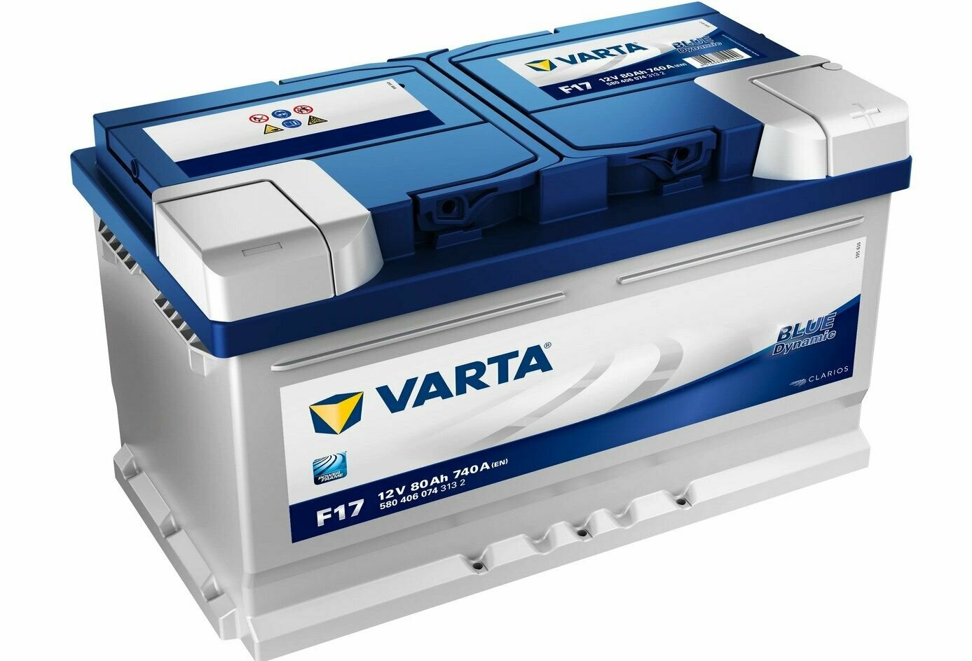 Автомобильный аккумулятор VARTA Blue Dynamic F17 (580 406 074) 80 А.ч