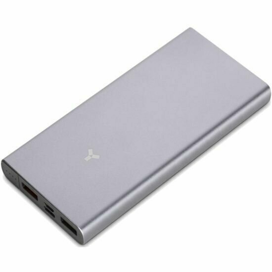 Внешний аккумулятор (Power Bank) Accesstyle , 10000мAч, серебристый Noname - фото №2