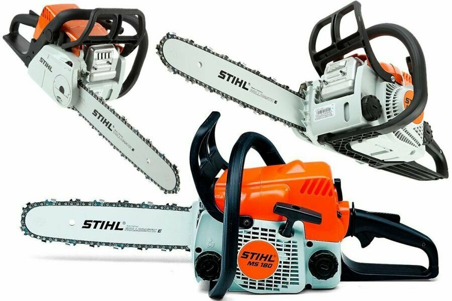 Бензопила STIHL MS180 штиль - фотография № 2