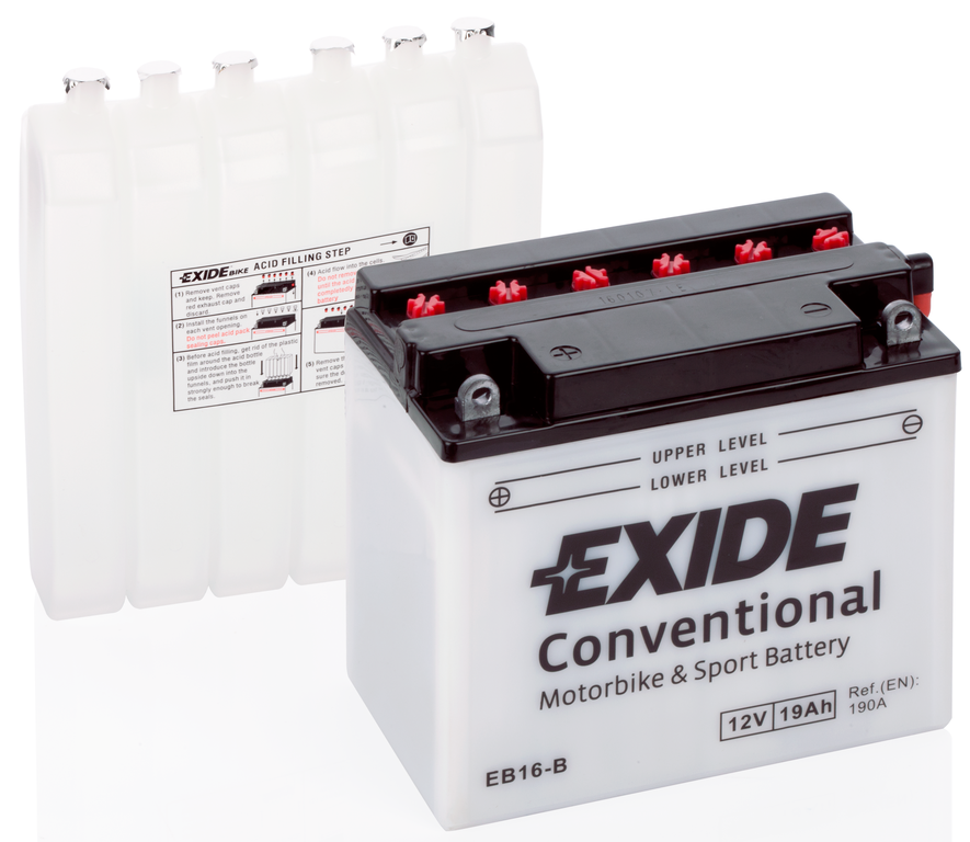 Аккумулятор Exide Conventional 19 Ач EB16-B