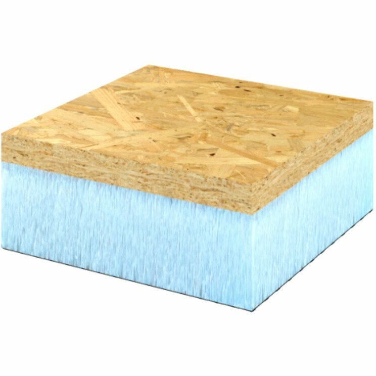 фото Панель Руспанель РПГ (Ruspanel RPG) Sandwich (Сэндвич) #1 1200х600х40 мм ОСБ+RPG