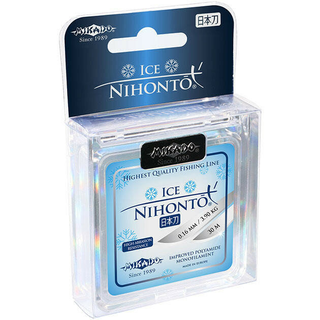 Микадо Леска мононить Mikado NIHONTO ICE 0,10 (50 м) - 1.85 кг. ()