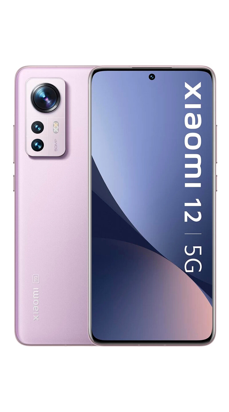 Смартфон Xiaomi 12 12/256 ГБ RU, фиолетовый