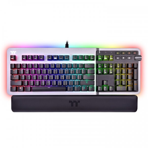 Клавиатура Thermaltake Tt eSPORTS Argent K5 RGB Cherry MX Silver (GKB-KB5-SSSRRU-01)