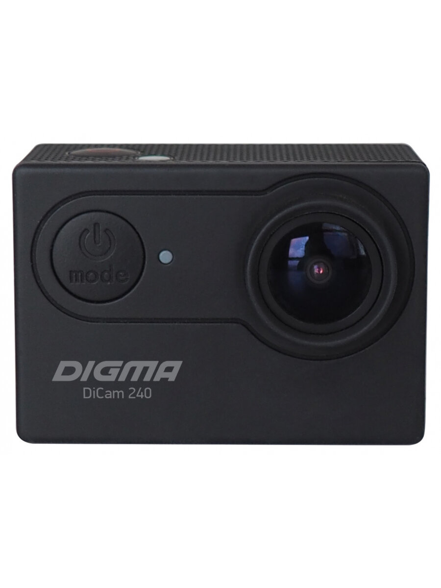 Экшн-камера DIGMA DiCam 240 черный