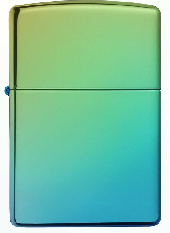 Зажигалка ZIPPO Classic с покрытием High Polish Teal, латунь/сталь, зелёная, глянцевая, 38x13x57 мм № 49191 - фотография № 2