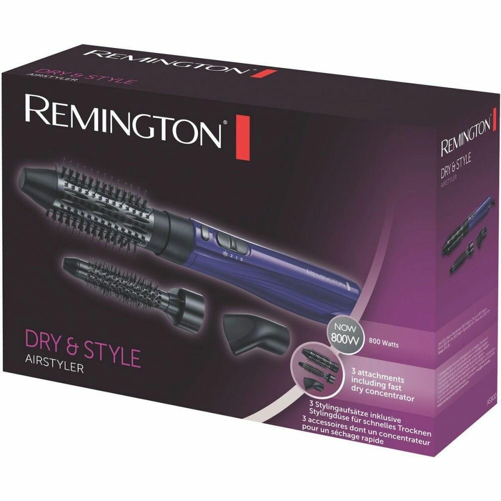 Фен-щетка Remington AS800 фиолетовый - фотография № 3
