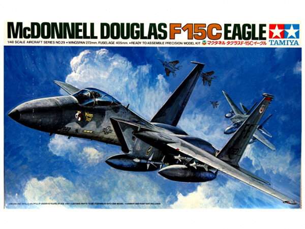 61029 Tamiya Американский истребитель McDonnell Douglas F-15C Eagle 1/48