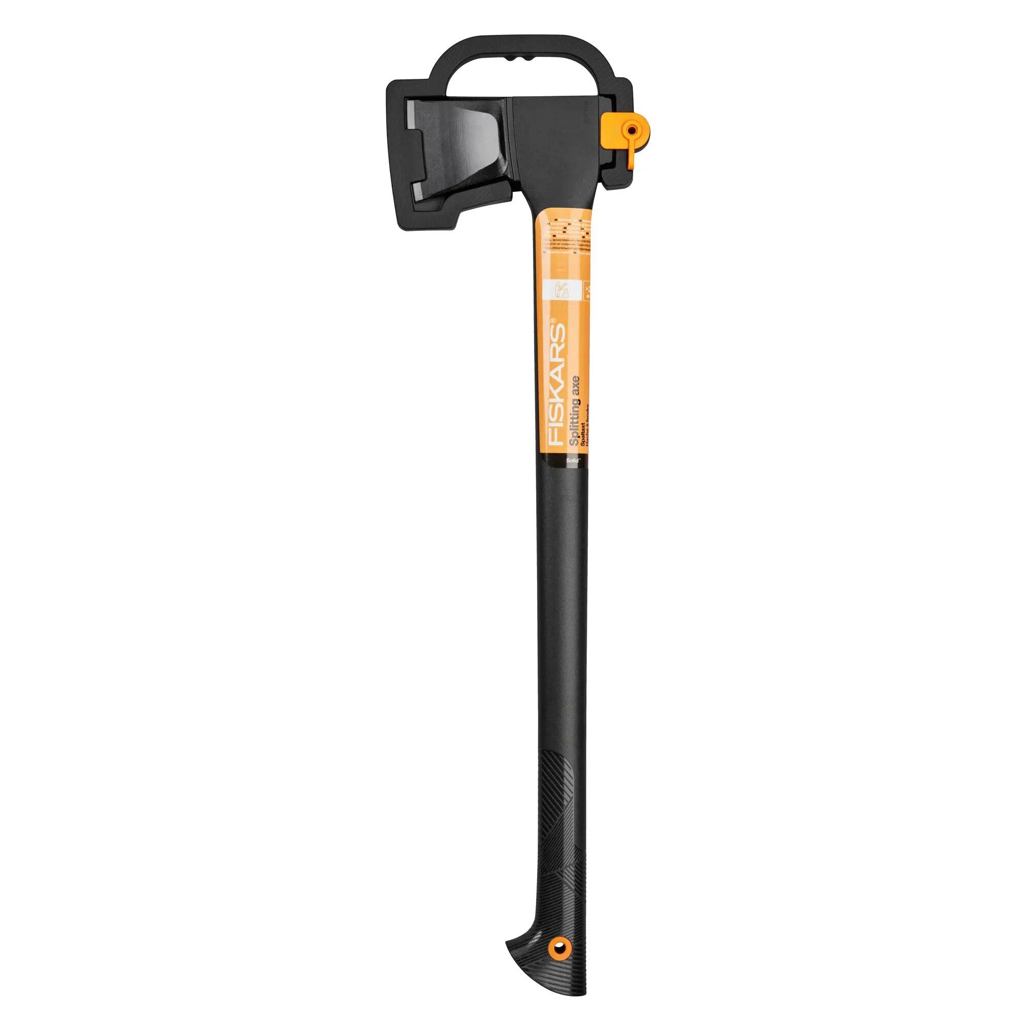 Топор Fiskars Solid A19 металл 75.5 см черный - фотография № 2