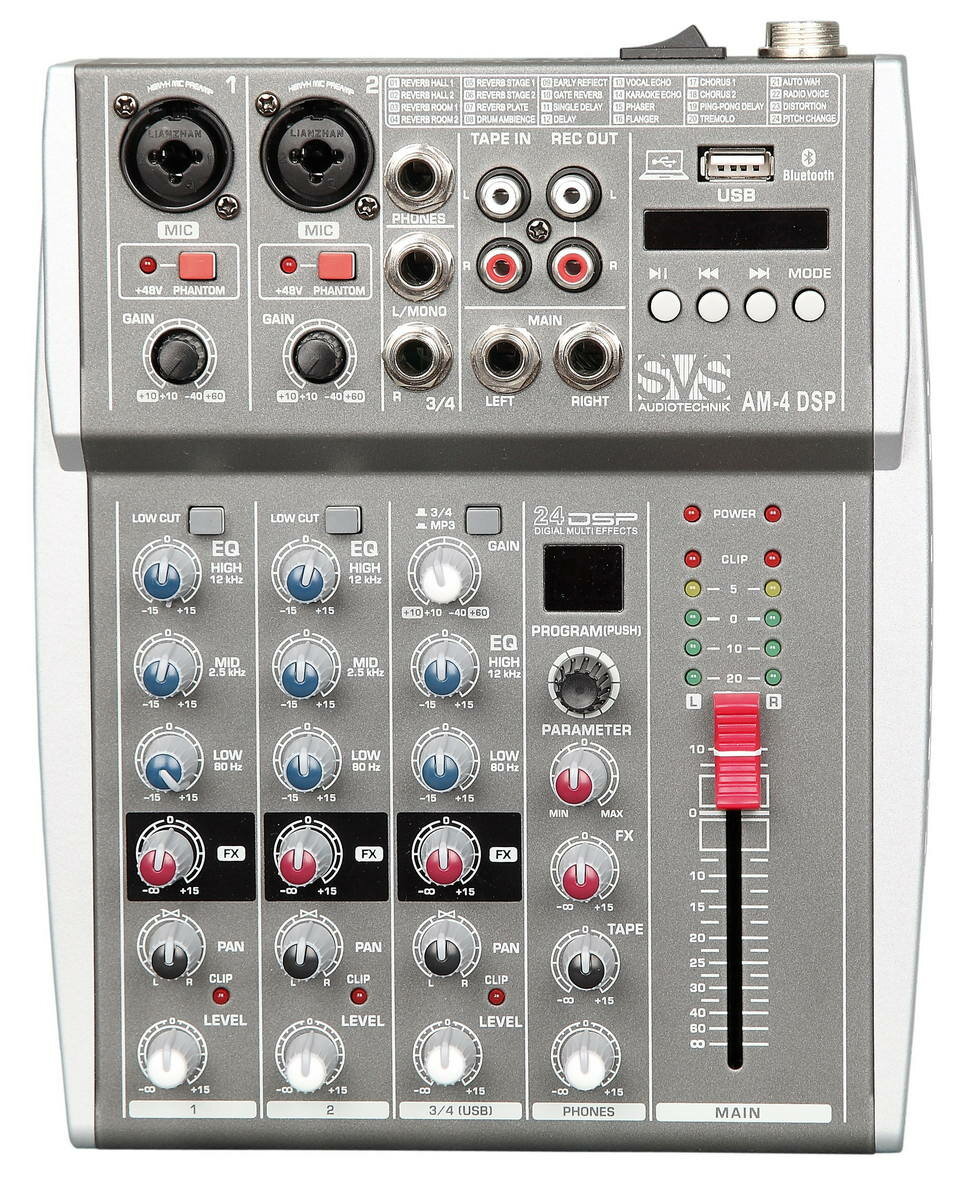 Микшерный пульт SVS Audiotechnik AM-4 DSP
