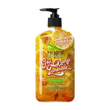 Hempz Goji Orange Lemonade Herbal Body Moisturizer- Хэмпз Молочко для тела увлажняющее "Годжи Апельсиновый Лимонад", 500 мл -