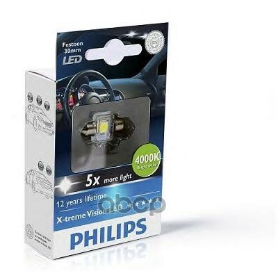 Снят Лампа Led Fest X-Treme Vision 30мм 12940 4000k X1 (1шт) 38724730 Philips арт. 129404000KX1