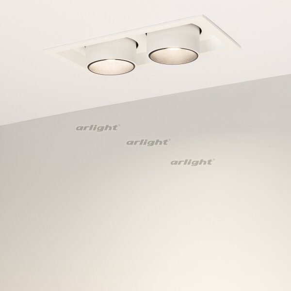 Светильник LTD-PULL-S110x210-2x10W Day4000 (WH, 24 deg, 230V) (IP20 Металл) Arlight LTD-PULL 031361 - фотография № 5