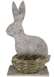 Фото Статуэтка кролик GIFT COMPANY HASE 77400 коричневый H240