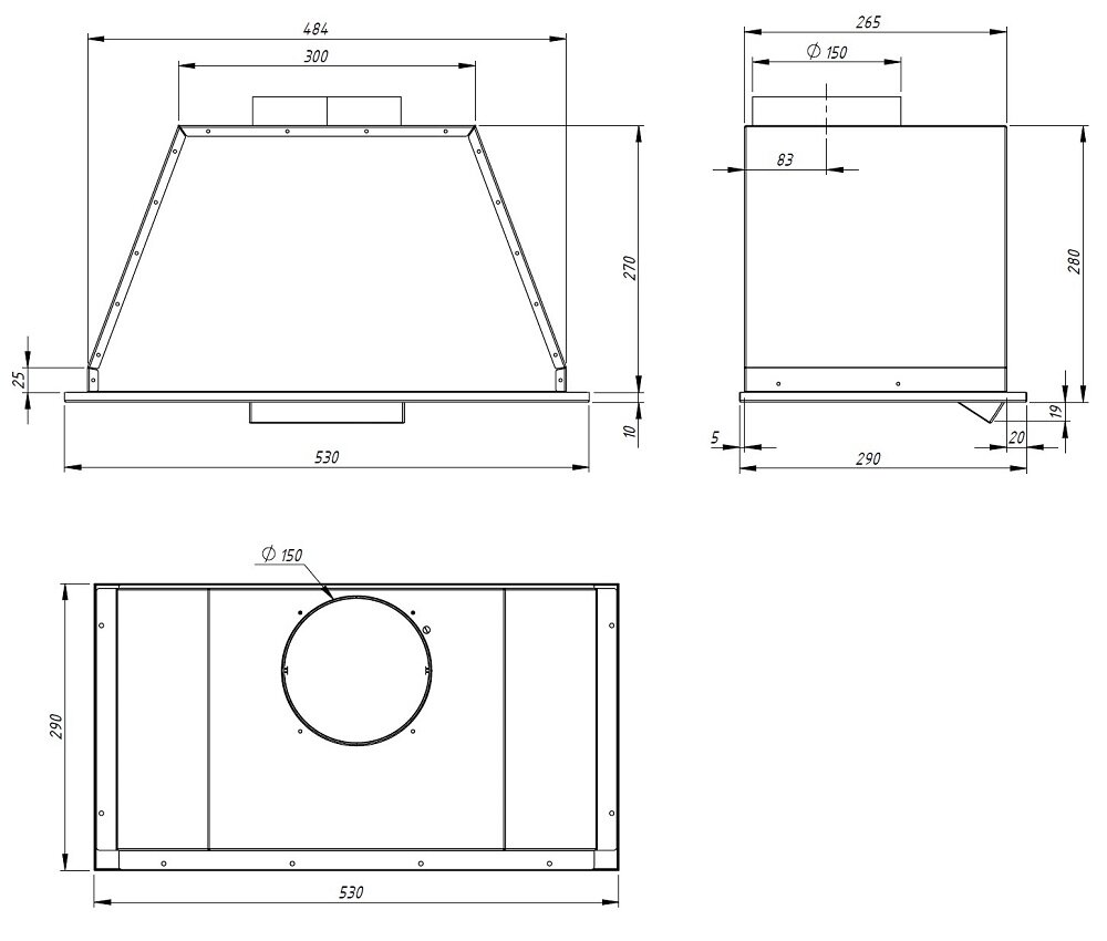 Кухонная вытяжка AKPO WK-10 Neva 60 см белый - фотография № 9