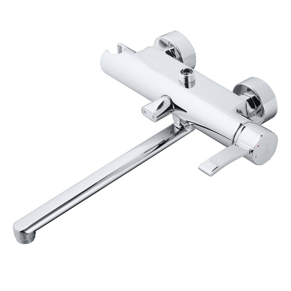 фото Смеситель для ванны Lavelly Steeve хром однорычажный с длинным изливом без лейки (672228)