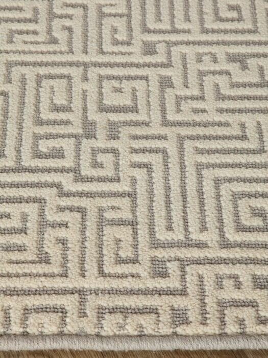 Agnella Ковер шерстяной рельефный GALAXY cut-loop IZAR grey 2x3 м. - фотография № 6