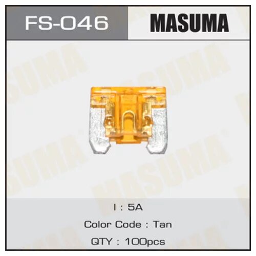 Предохранитель флажковый mini Masuma MASUMA FS046