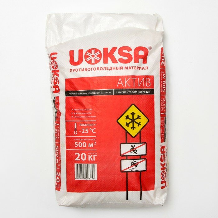 Актив с ингибитором коррозии UOKSA Актив -25 C, 20 кг - фотография № 1