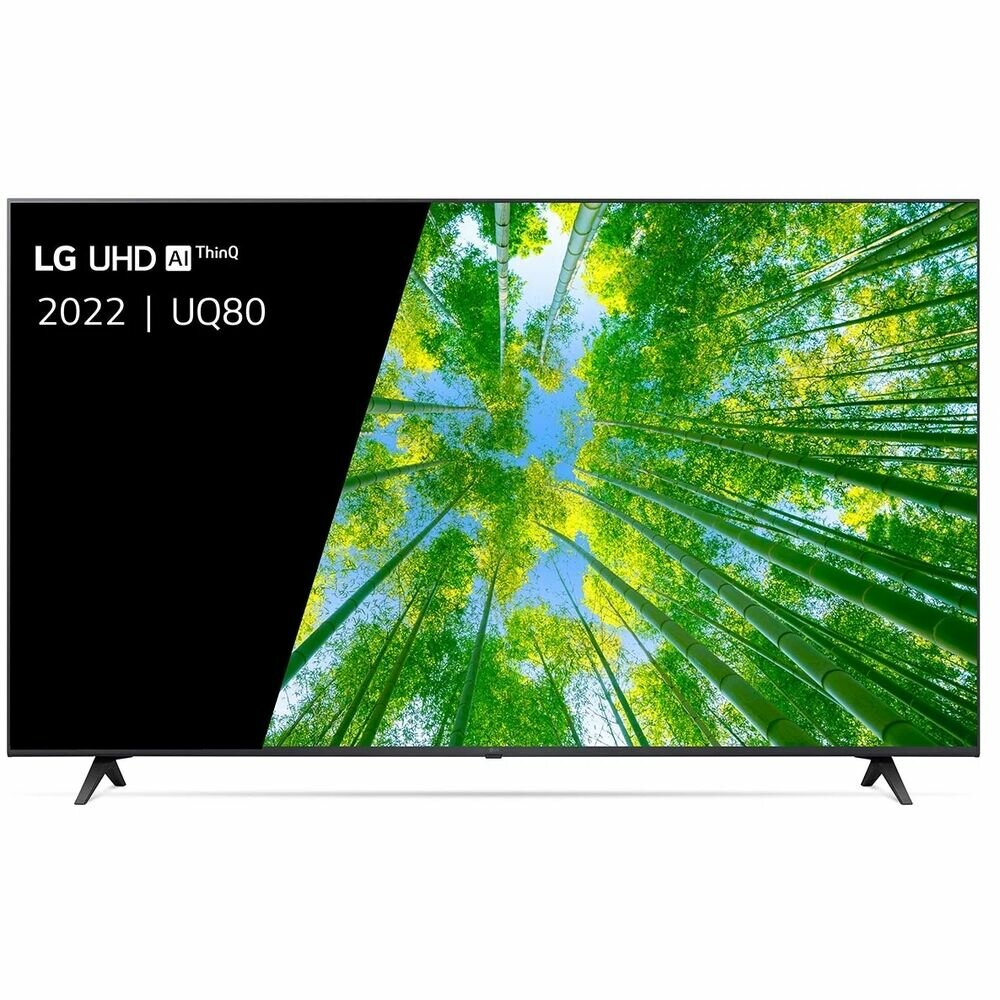 Телевизор 55" LG 55UQ80006LB (4K UHD 3840x2160, Smart TV) серый