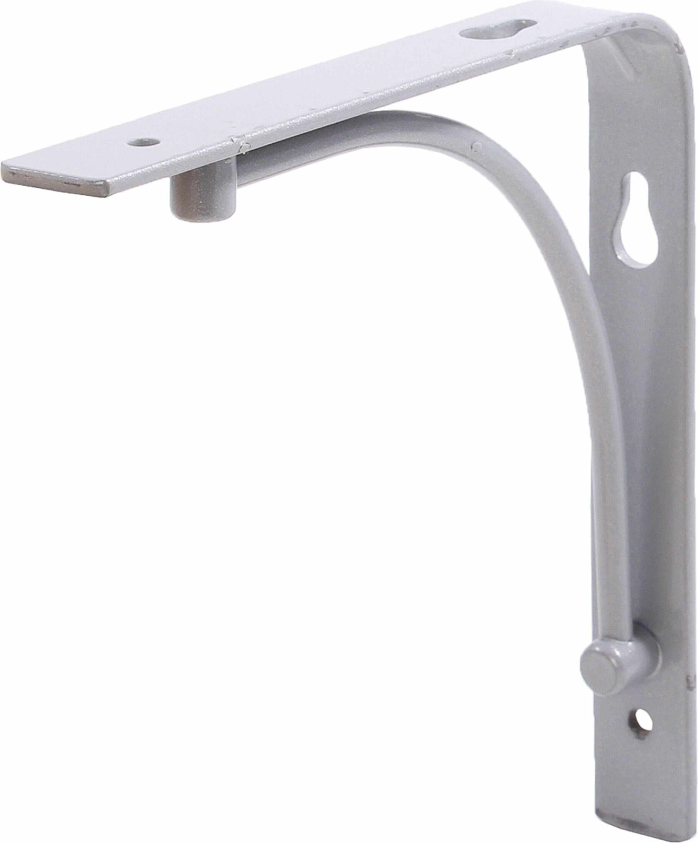 фото Кронштейн для полки Larvij шампань 150х150х20 мм