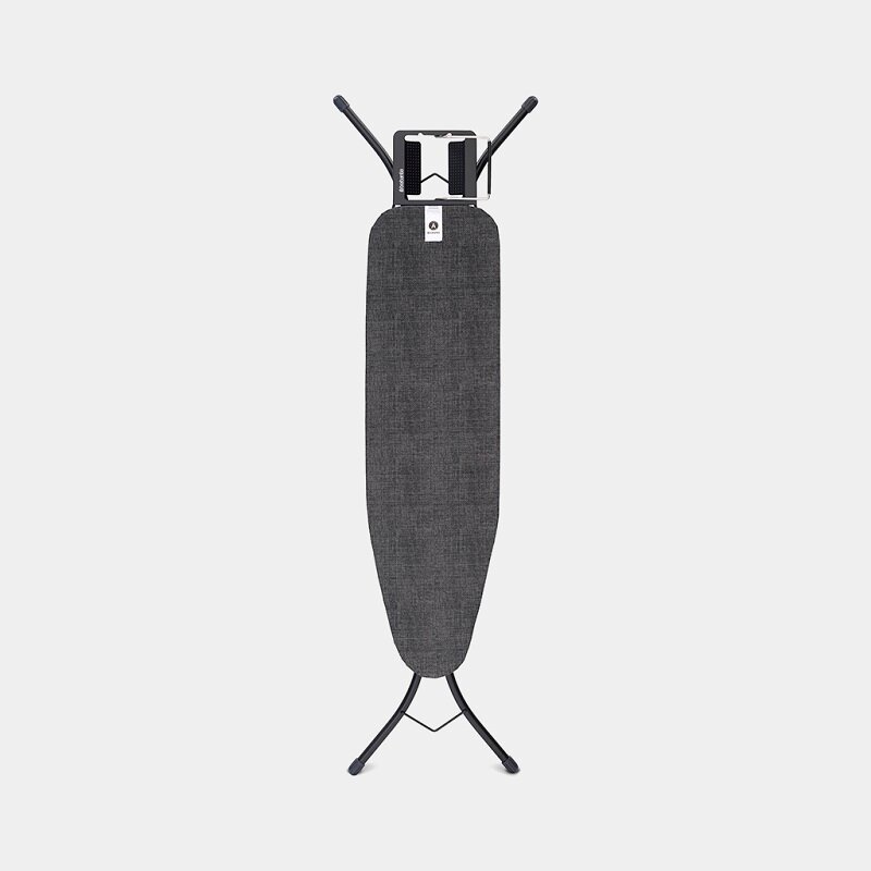 Гладильная доска 110Х30 см, декор чехла "Джинсовый черный", Brabantia, Бельгия, 134944