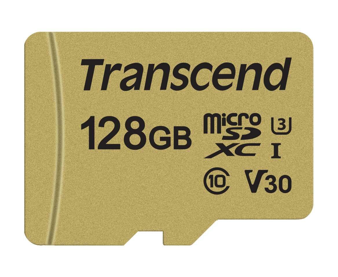 Transcend Карта памяти Transcend 128GB UHS-I U3 microSD with Adapter, MLC