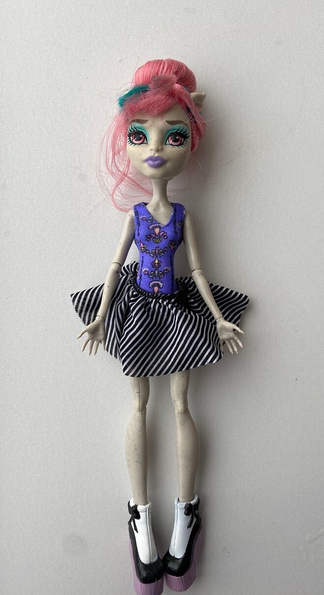 Кукла Монстер Хай Рошель Гойл №8, б/у, Mattel