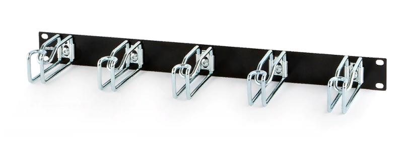 фото Кабельный организатор Hyperline Горизонтальный односторонний кольца 1U шир.:19" глуб.:50мм