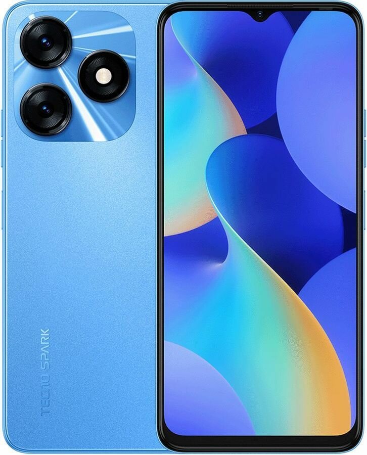 Смартфон TECNO Spark 10 8/128Gb, голубой