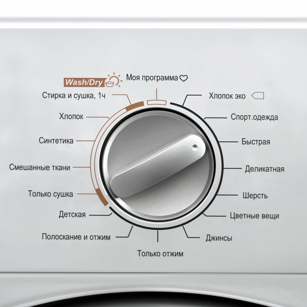 Встраиваемая стиральная машина Samtron WMBI-M8141D белый - фотография № 4