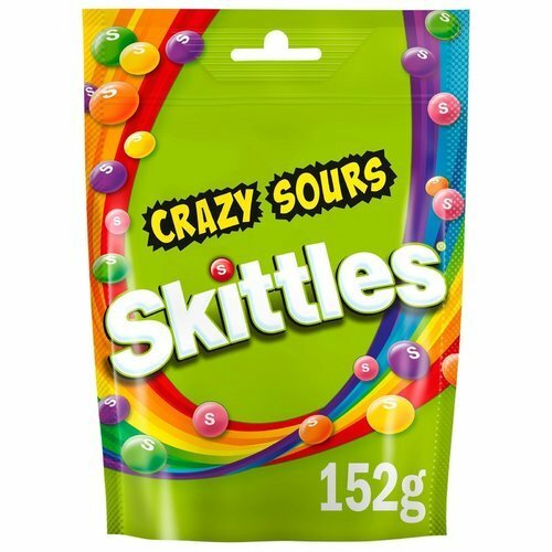 Драже Skittles Crazy Sours, 152 г