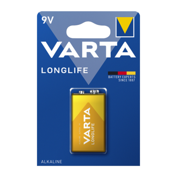 Батарейка VARTA LONGLIFE 9V Крона