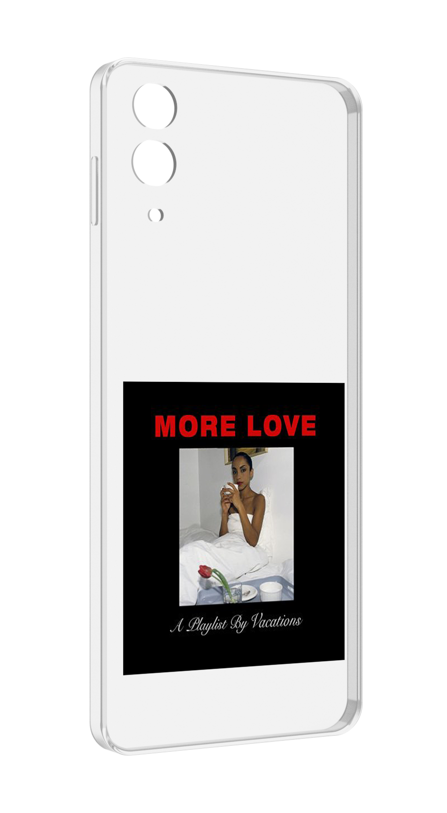 Чехол MyPads Drake & Sade - More Love для Samsung Galaxy Z Flip 4 (SM-F721) задняя-панель-накладка-бампер