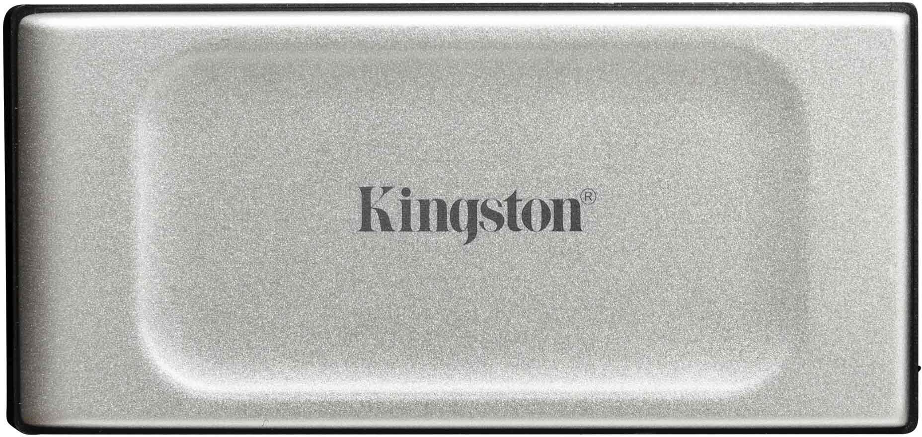 Внешний жесткий диск 1TB Kingston XS2000 серый USB 3.2 (sxs2000/1000g)