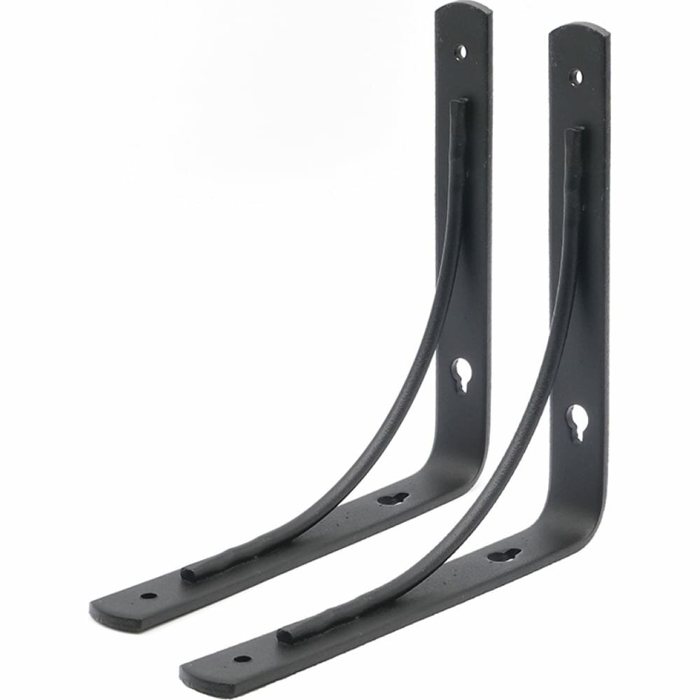 фото Трибатрон Кронштейн 150x150 черный муар комплект 2 шт 88033