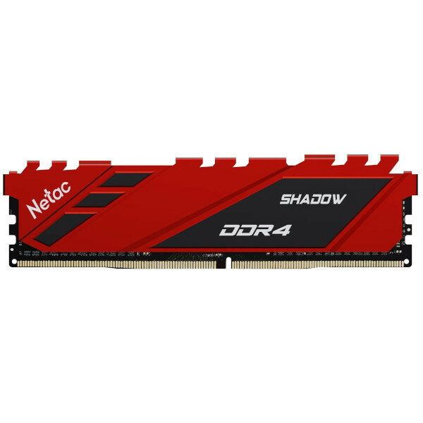 Оперативная память Netac Shadow 16 ГБ DDR4 3200 МГц DIMM CL16 NTSDD4P32SP-16R