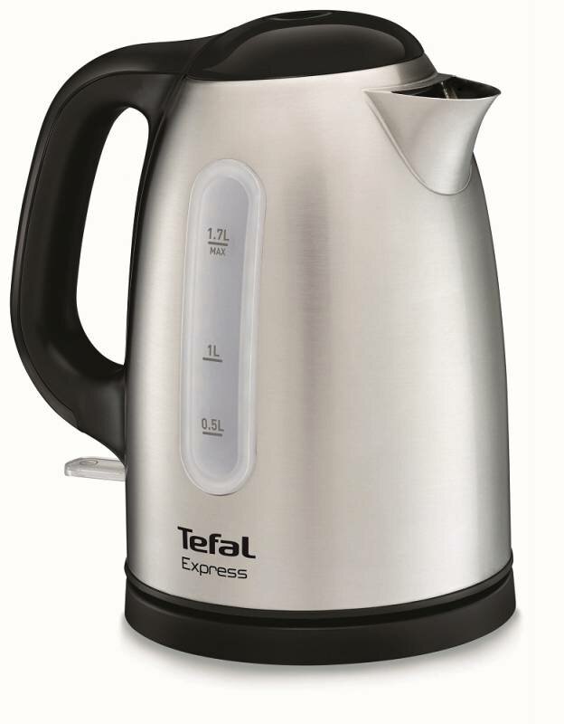 Чайник электрический Tefal KI230D30 1.7л. 2400Вт серебристый (корпус: металл)