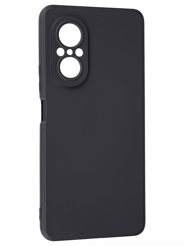 Чехол силиконовый для HUAWEI Nova 9 SE, с защитой камеры, черный