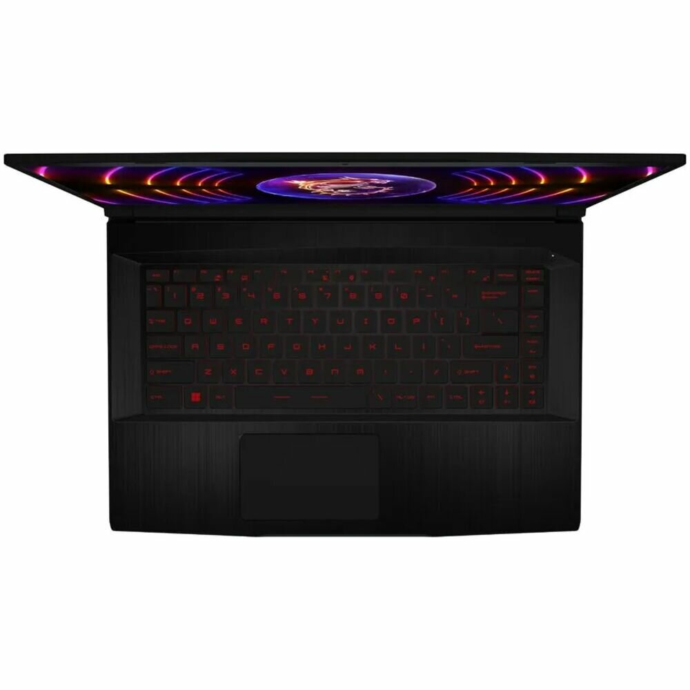 Ноутбук MSI GF63 Thin 11UD-206XRU, 15.6", IPS, Intel Core i5 11400H 2.7ГГц, 16ГБ, 512ГБ SSD, NVIDIA GeForce RTX 3050 Ti для ноутбуков - 4096 Мб, Free DOS, , черный - фото №4